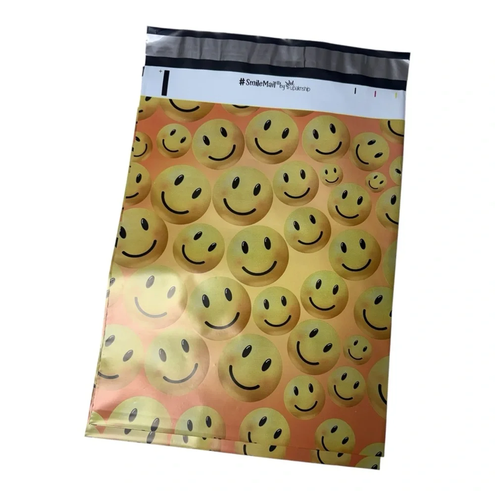 20 10”x13” Poly Mailers- Celebration Colorful Unicorn and Emoji Set